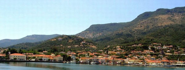 The picturesque port of Vathi 
